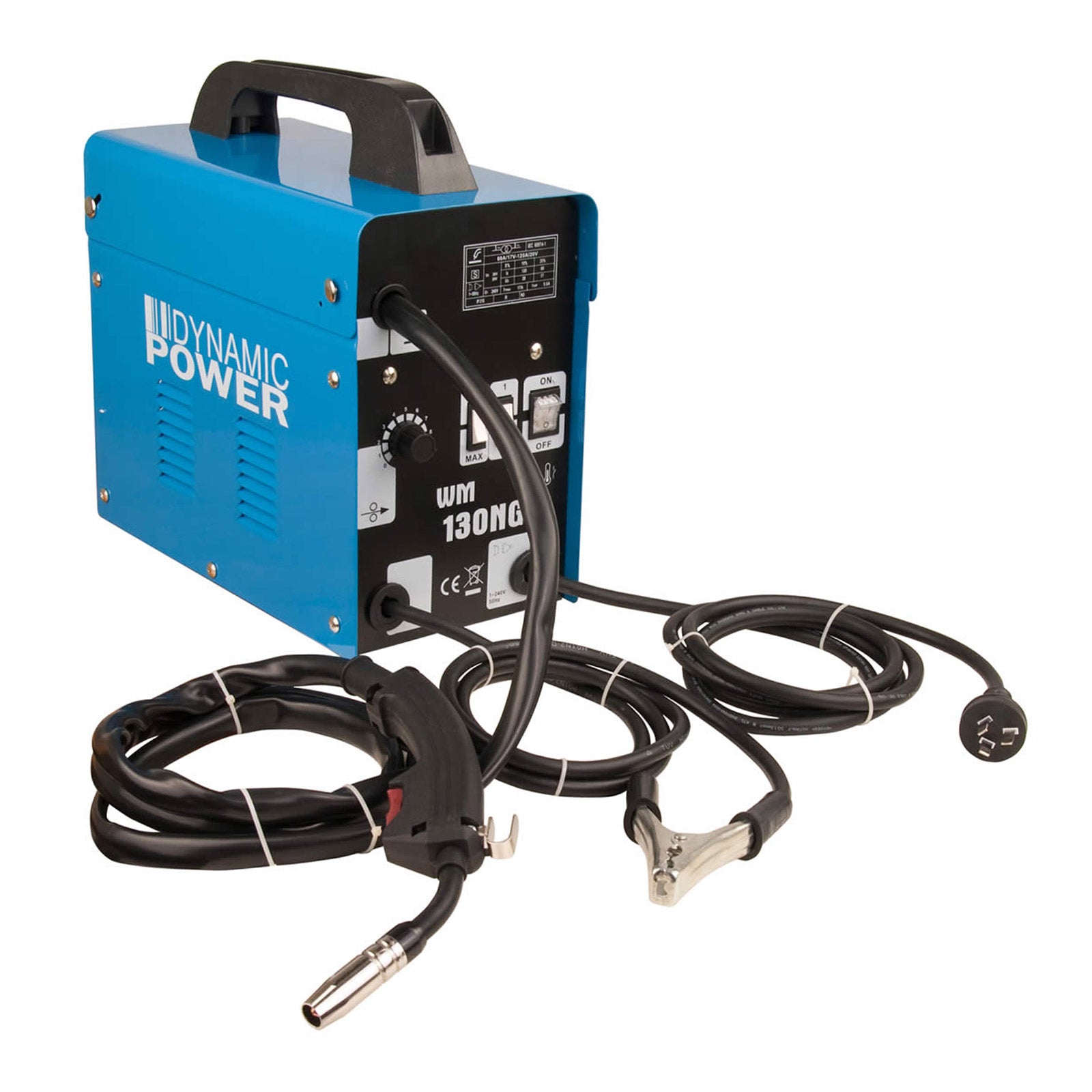 Welding Guns & Plasma Cutters: MIG Gasless Welder Portable Welding Machine 130Amp