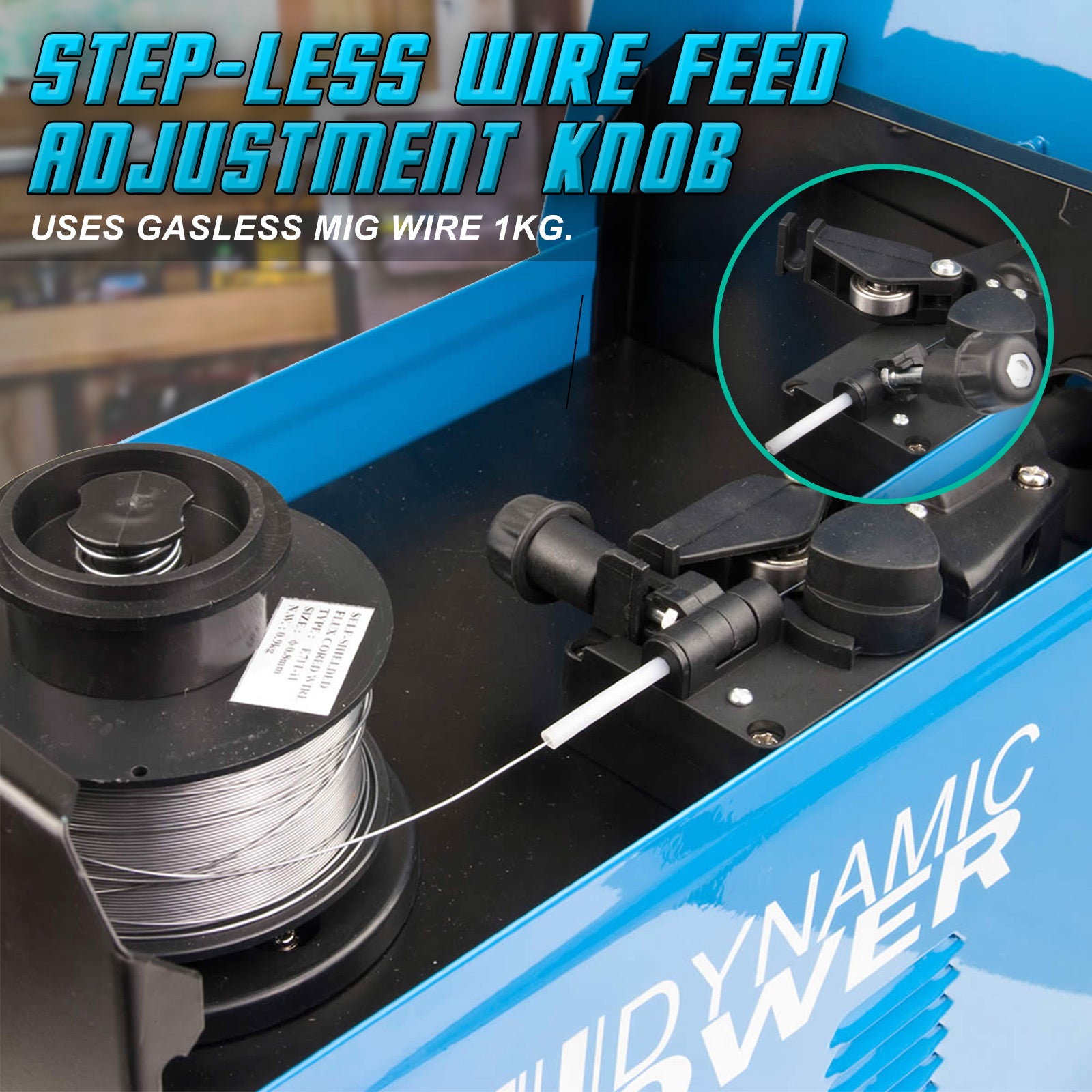 Welding Guns & Plasma Cutters: MIG Gasless Welder + Wire Portable Welding Machine 130Amp