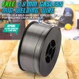 Welding Guns & Plasma Cutters: Gasless MIG Welding Wire E71T-11 Flux Cored 0.8mm