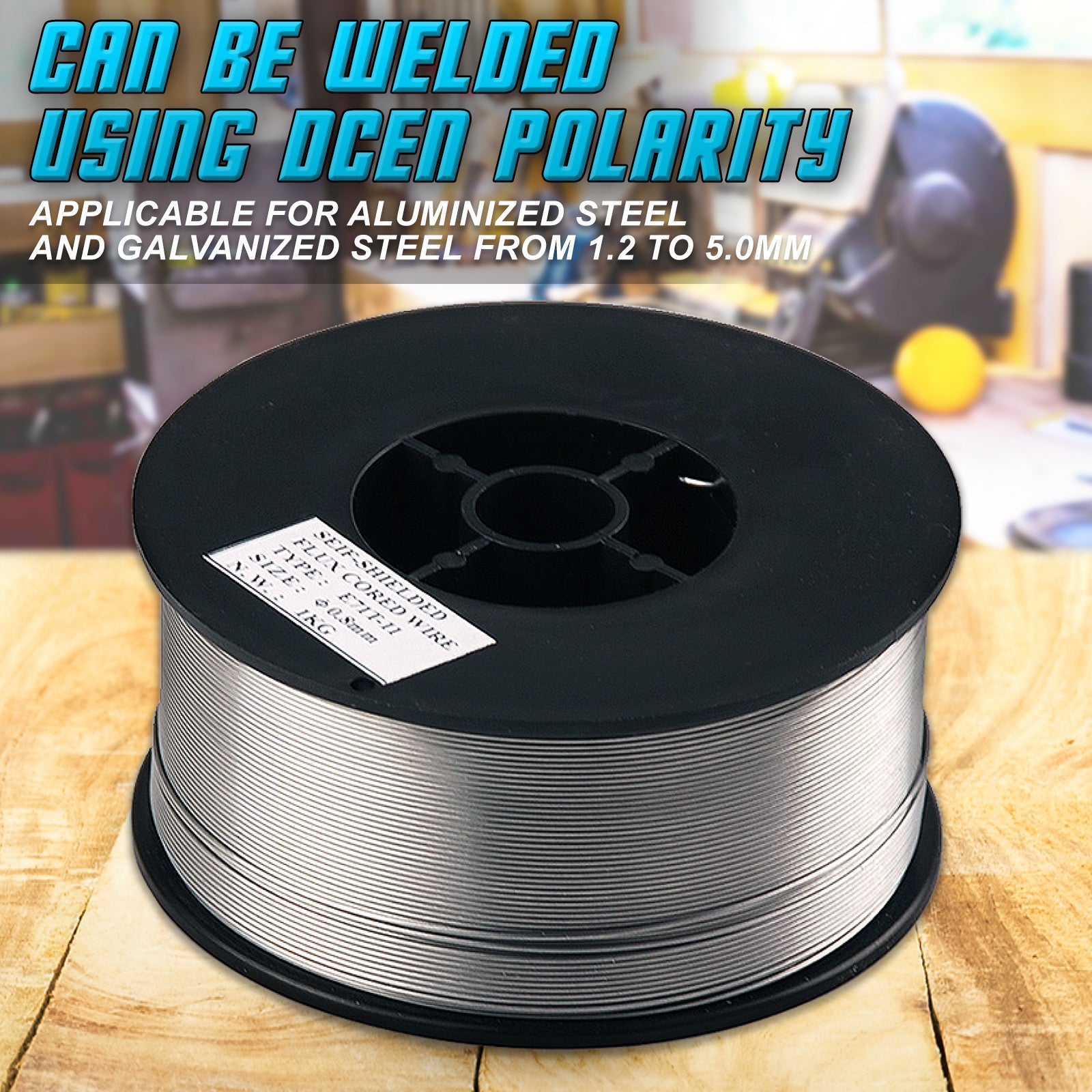 Welding Guns & Plasma Cutters: Gasless MIG Welding Wire E71T-11 Flux Cored 0.8mm
