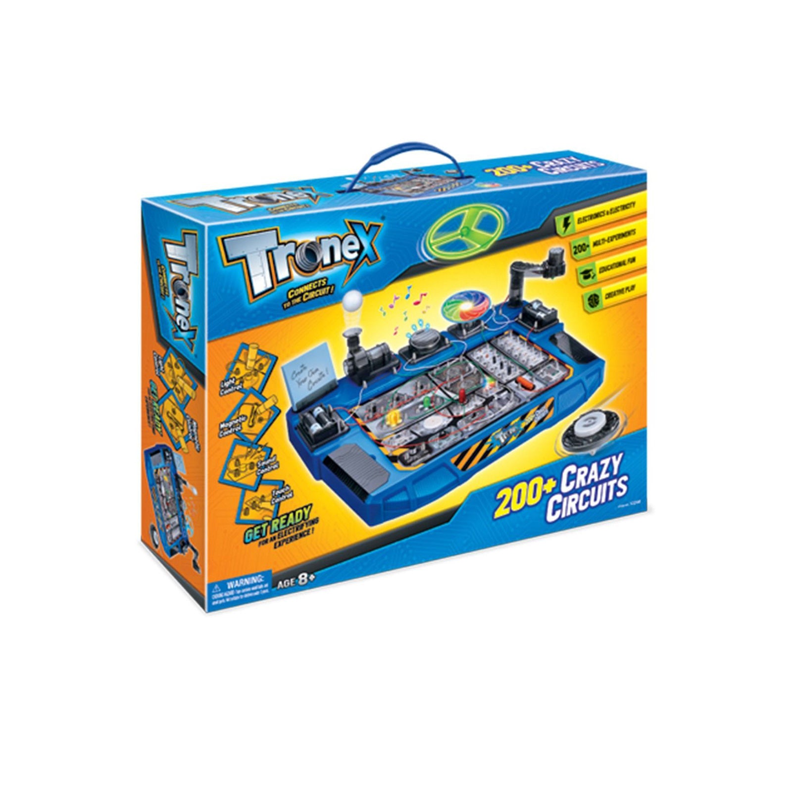 Activity Toys: Tronex 200+ Crazy Circuits STEM Kit Toy for Kids Educational Circuit Learning Board