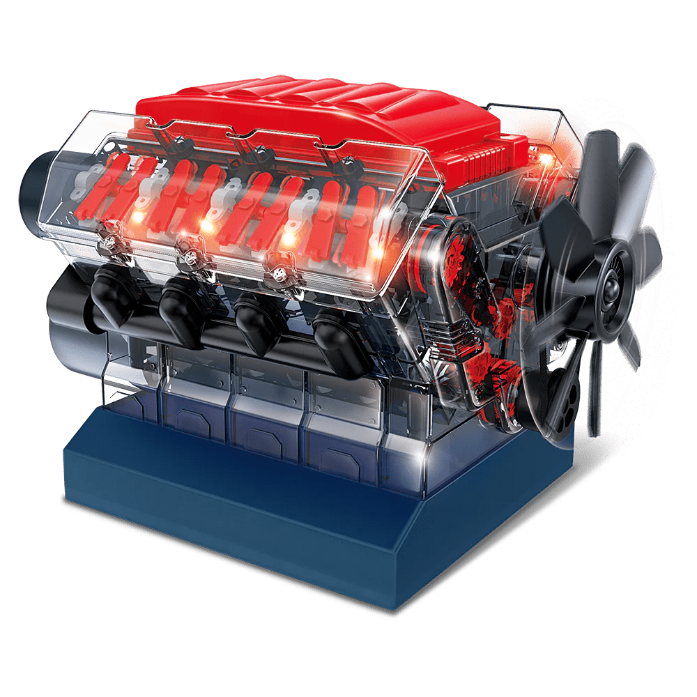 Activity Toys: Stemnex Amazing V8 Model Engine STEM Toy Build Your Own Educational Construction Kit