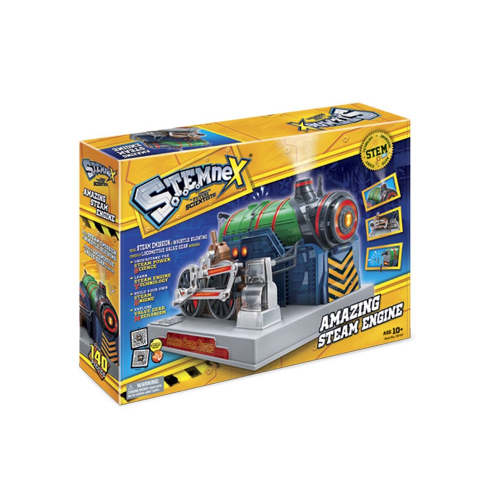 Activity Toys: Stemnex Amazing Steam Engine STEM Toy Build Your Own Educational Construction Kit