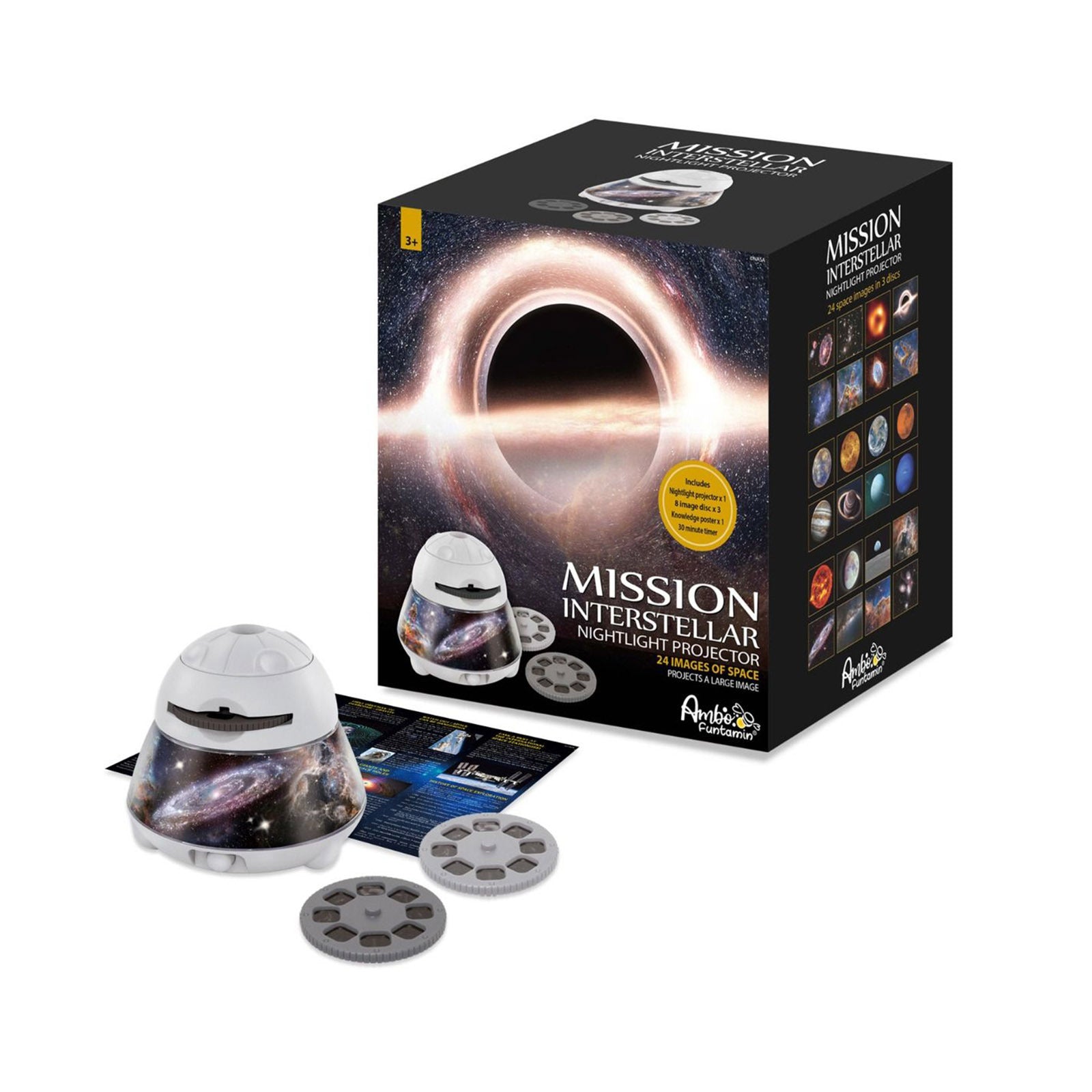 Activity Toys: Mission Interstellar Dreamy Sky Night Light Projector - Kids STEAM Toy