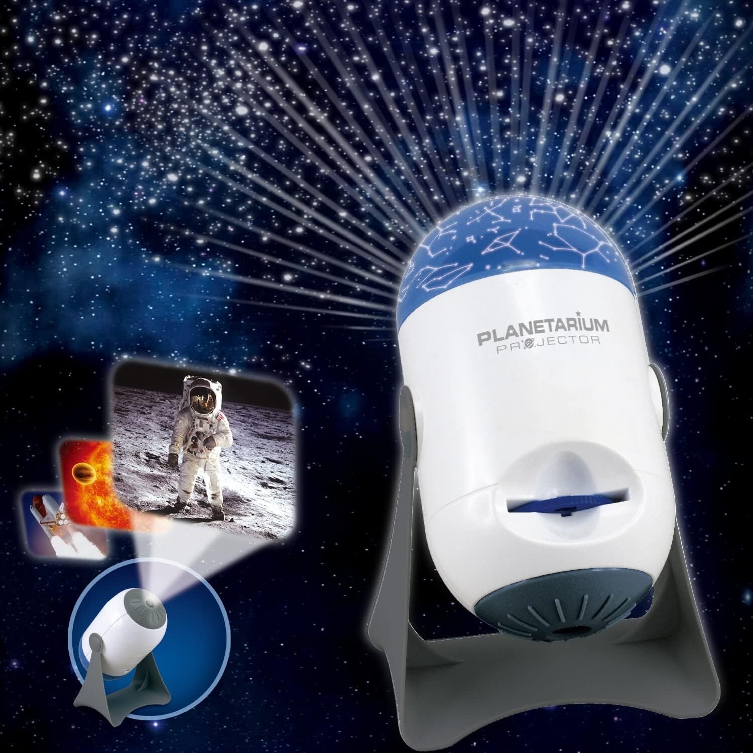 Activity Toys: Planetarium Dome Projector - STEM Toy Space Planet Zodiac Moon Galaxy Night Lights