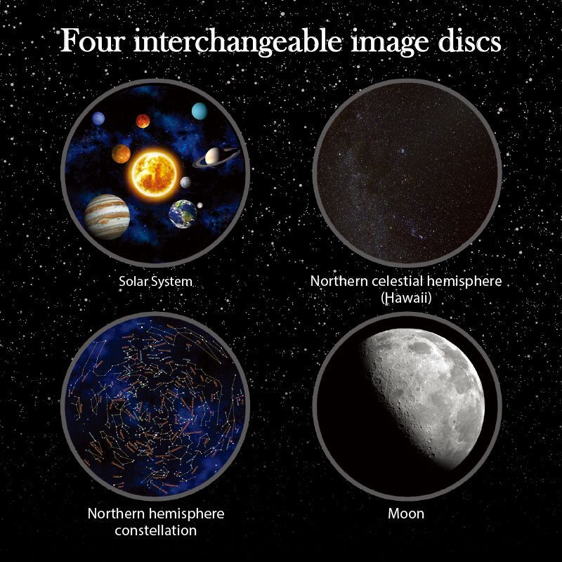 Activity Toys: Solar System Star Light Projector STEM Toy - Space Planet Moon Galaxy Night Lights