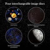 Activity Toys: Solar System Star Light Projector STEM Toy - Space Planet Moon Galaxy Night Lights