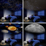 Activity Toys: Solar System Star Light Projector STEM Toy - Space Planet Moon Galaxy Night Lights