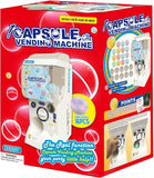 Activity Toys: Gachapon Capsule Toy Vending Machine Lite Mini Collectible Gacha Dispenser Stackable WHITE