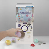 Activity Toys: Gachapon Capsule Toy Vending Machine Lite Mini Collectible Gacha Dispenser Stackable WHITE