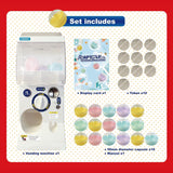 Activity Toys: Gachapon Capsule Toy Vending Machine Lite Mini Collectible Gacha Dispenser Stackable WHITE