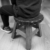 Table & Bar Stools: Hand Carved Children's Chair Stool Wooden Train Locomotive Theme