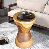 Bedside Tables: Hourglass Side Table or Stool bedside side drinks table