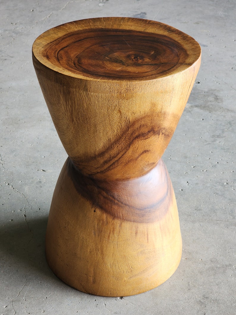 Bedside Tables: Hourglass Side Table or Stool bedside side drinks table