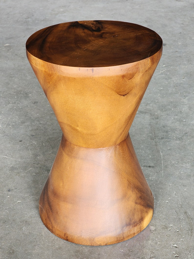 Bedside Tables: Hourglass Side Table or Stool bedside side drinks table