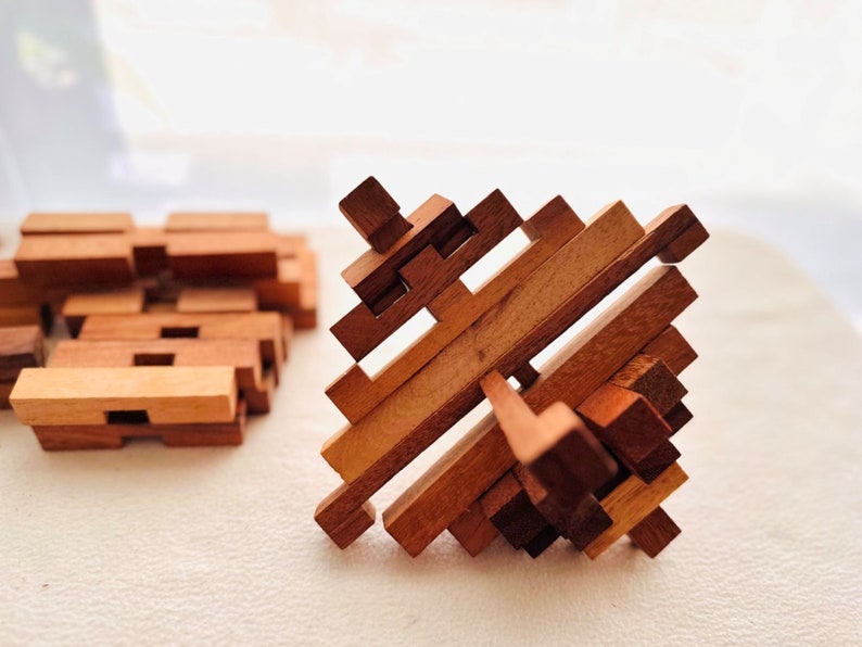 Kid's Jigsaw Puzzles: Japanese Interlocking Ladder Puzzle