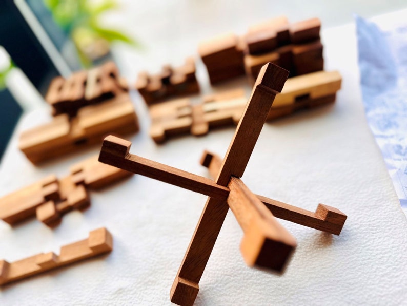 Kid's Jigsaw Puzzles: Japanese Interlocking Ladder Puzzle