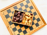 Building Toys: Mothers day gift Wooden Makruk traditional Thai Chess Set