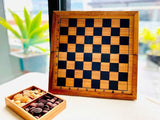 Building Toys: Mothers day gift Wooden Makruk traditional Thai Chess Set