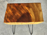 Raintree Wood Live Edge Coffee Table-40-50 cm