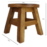 Table & Bar Stools: Children's Wooden Stool Blue Baby ELEPHANT Themed Chair Toddlers Step sitting Stool