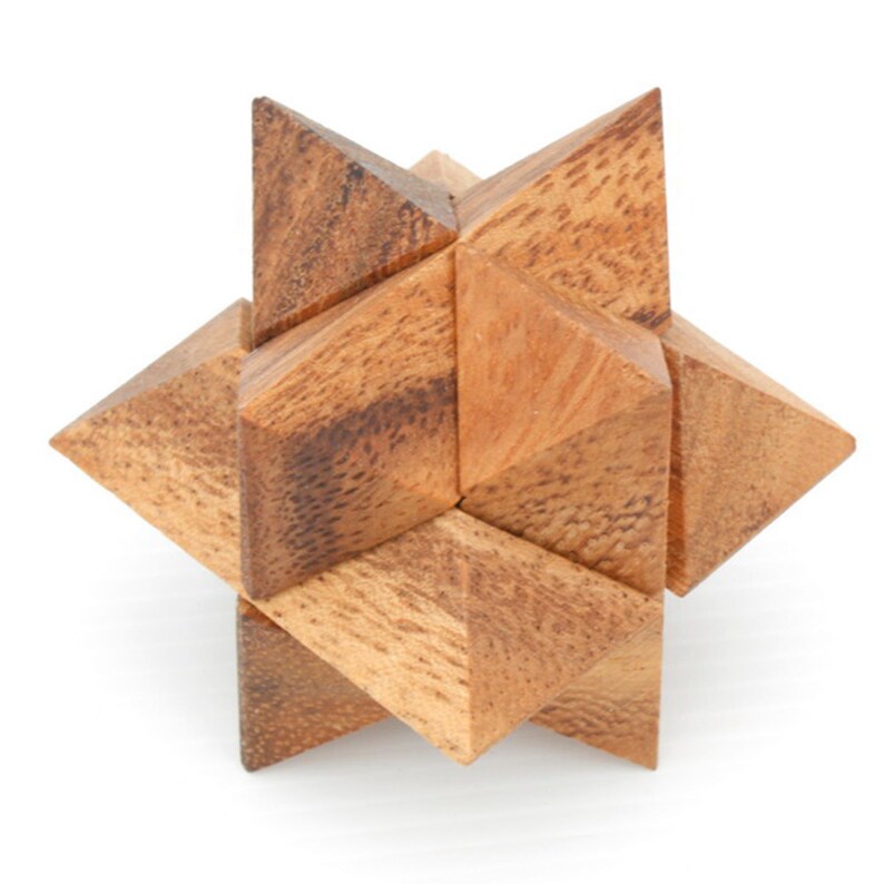 Board Games: 12 unique hand made wooden Puzzles in a Deluxe Gift Box Set-for kids or adults