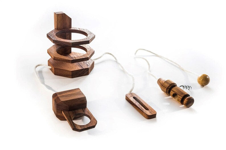 Beer Hampers: Wine Stopper Lock Puzzle - Party Puzzle- cant drink it until you crack the lock-party fun