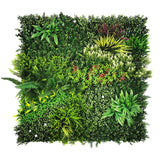 Artificial Wall Plants: YES4HOMES 1 SQM Artificial Plant Wall Décor Grass Panels Vertical Garden Tile Fence 1X1M Green