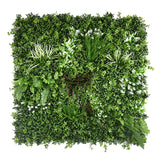 Artificial Wall Plants: YES4HOMES 1 SQM Artificial Plant Wall Grass Panels Vertical Garden Foliage Tile Fence 1X1M Green
