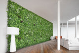 Artificial Wall Plants: YES4HOMES 1 SQM Artificial Plant Wall Grass Panels Vertical Garden Foliage Tile Fence 1X1M Green