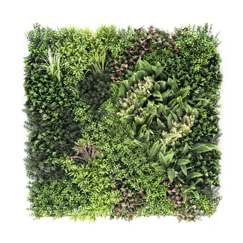 Artificial Wall Plants: YES4HOMES 1 SQM Artificial Plant Wall Grass Panels Vertical Garden Foliage Tile Fence 1X1M