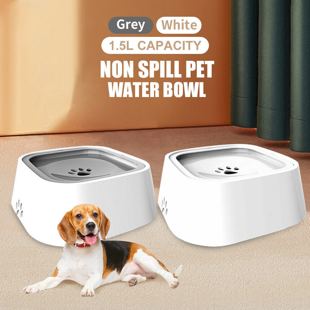 Dog Bowls, Feeders & Waterers: YES4PETS 1 x Medium Pet No Spill Feeder Bowl Dog Cat Puppy slow food Interactive Dish Dispenser