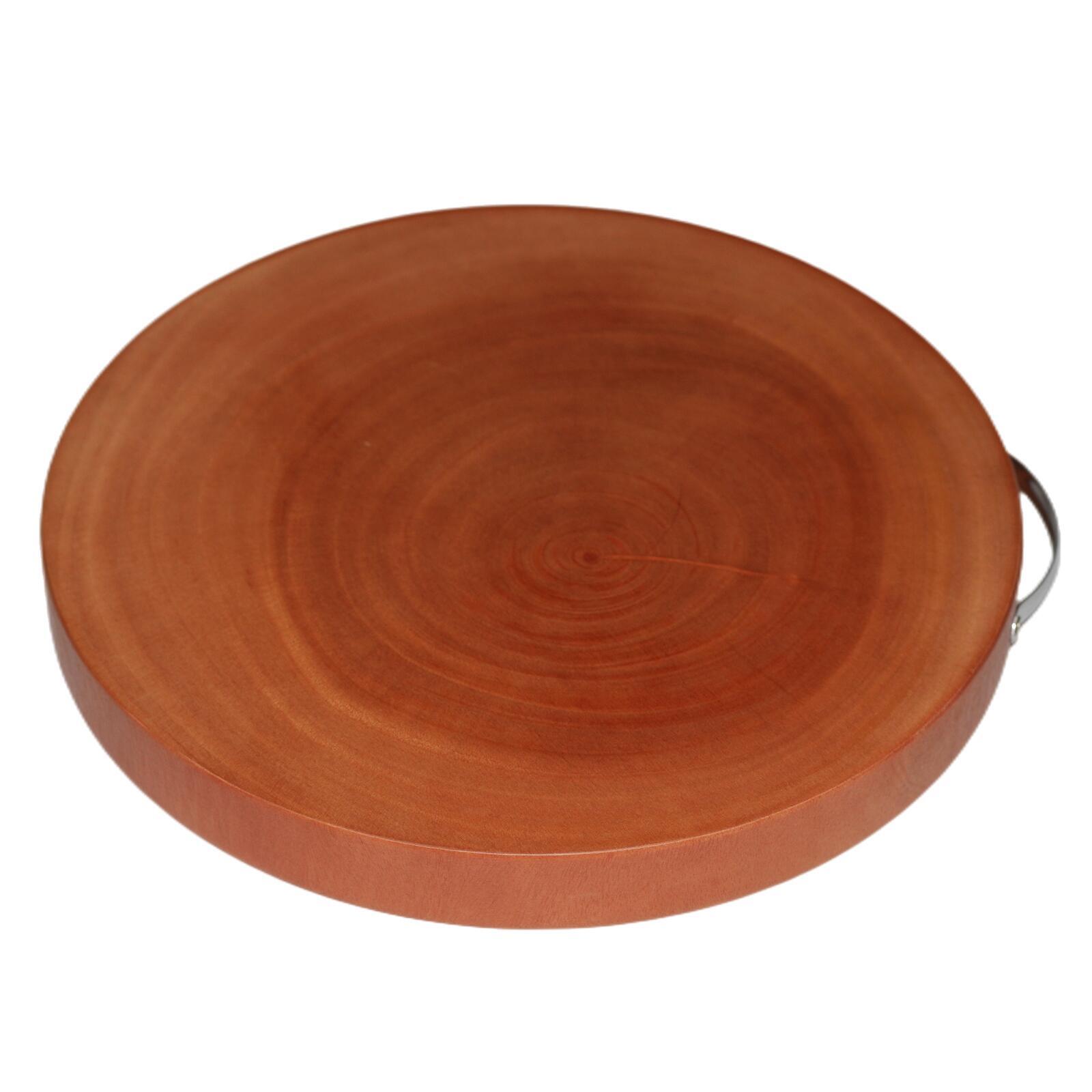 Saws: YES4HOMES L Natural Hardwood Hygienic Kitchen Cutting Wooden Chopping Board Round