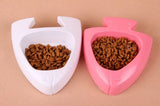 Dog Bowls, Feeders & Waterers: YES4PETS 2 x Medium Pet Plastic Rabbit Dog Feeding Bowls Cat Rabbit Guinea Pig Feeder