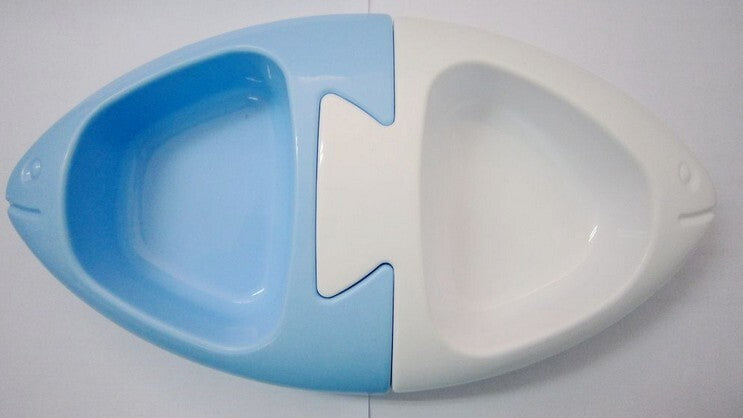 Dog Bowls, Feeders & Waterers: YES4PETS 2 x Medium Pet Plastic Rabbit Dog Feeding Bowls Cat Rabbit Guinea Pig Feeder