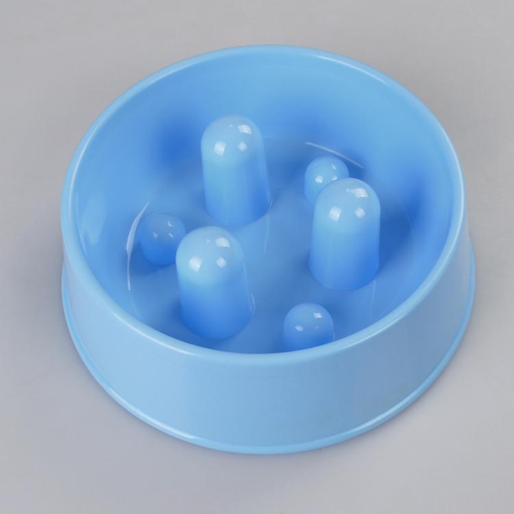Dog Bowls, Feeders & Waterers: YES4PETS 2 x Medium Pet Anti Gulp Feeder Bowl Dog Cat Puppy slow food Interactive Dish