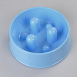 Dog Bowls, Feeders & Waterers: YES4PETS 2 x Medium Pet Anti Gulp Feeder Bowl Dog Cat Puppy slow food Interactive Dish