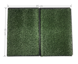 Dog Training Aids: YES4PETS Indoor Dog Puppy Toilet Grass Potty Training Mat Loo Pad 85 x 63 cm