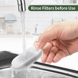 Dog Bowls, Feeders & Waterers: YES4PETS 8 x Pet Dog Cat Fountain Filter Replacement Activated Carbon Exchange Filtration System Automatic Water Dispenser Compatible