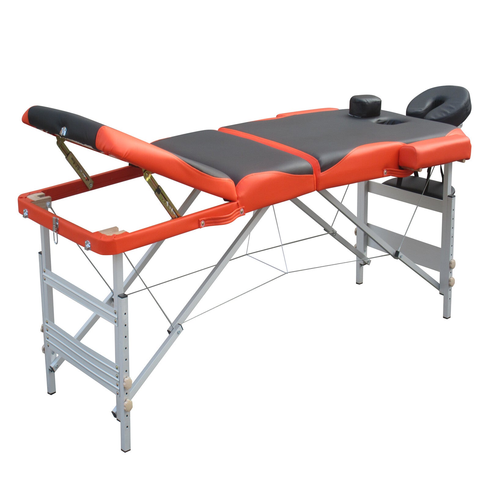 Massage Chairs: YES4HOMES 3 Fold Portable Aluminium Massage Table Massage Bed Beauty Therapy