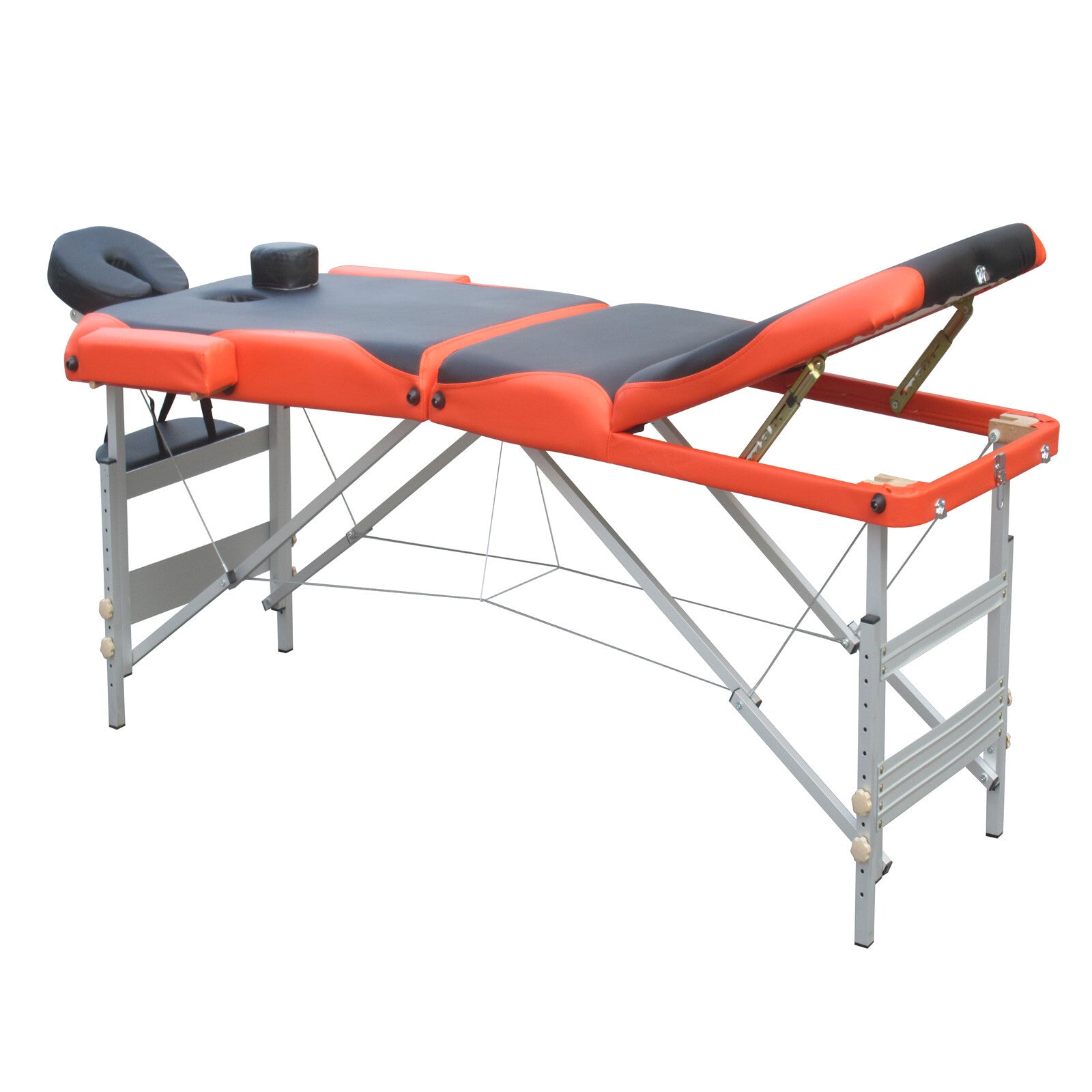Massage Chairs: YES4HOMES 3 Fold Portable Aluminium Massage Table Massage Bed Beauty Therapy