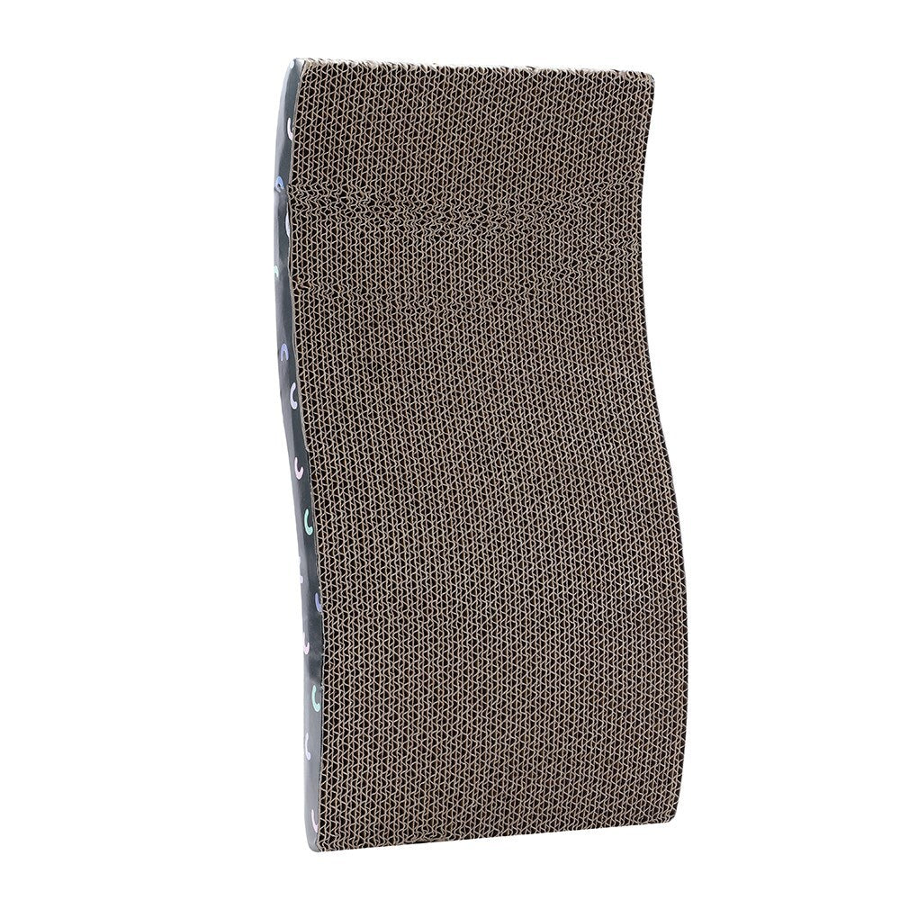 Cat Scratchers: 3 x Kitten Cat Scratch Pad Corrugated Card Board Toy Play Best Scratcher Mat