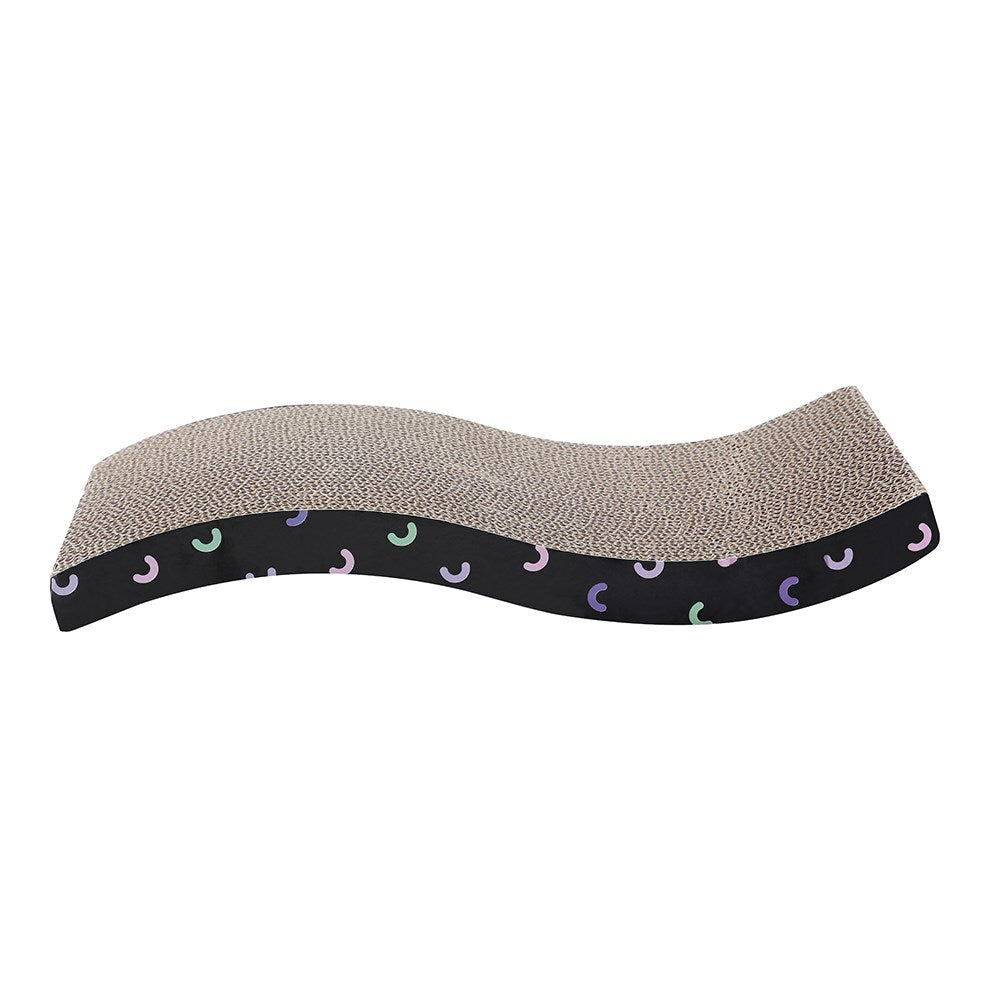 Cat Scratchers: 3 x Kitten Cat Scratch Pad Corrugated Card Board Toy Play Best Scratcher Mat