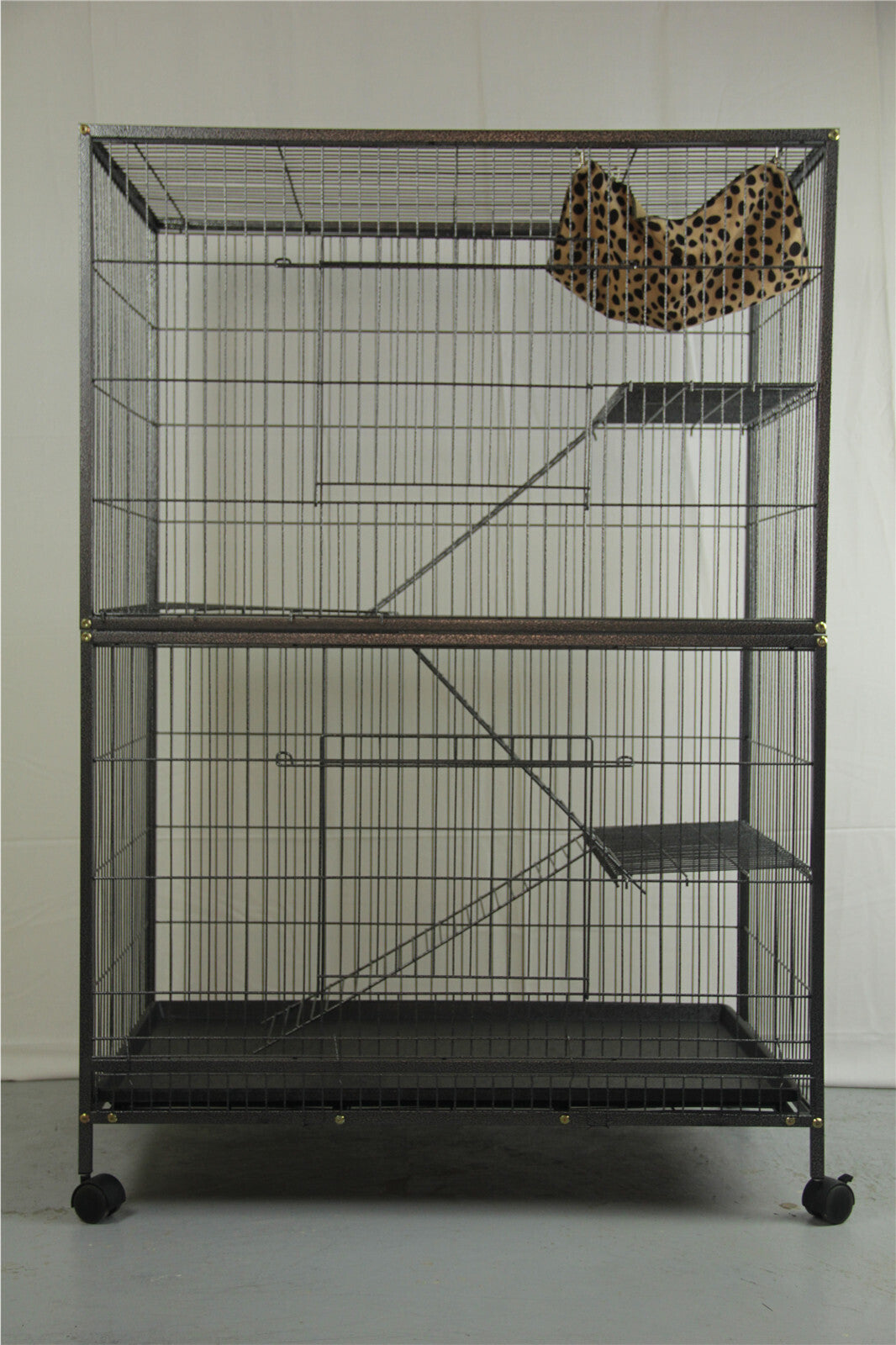 Bird Cages & Stands: YES4PETS 3 X Platforms & 3 X Ladders For 140 cm Ferret Parrot Cat Bird Cage
