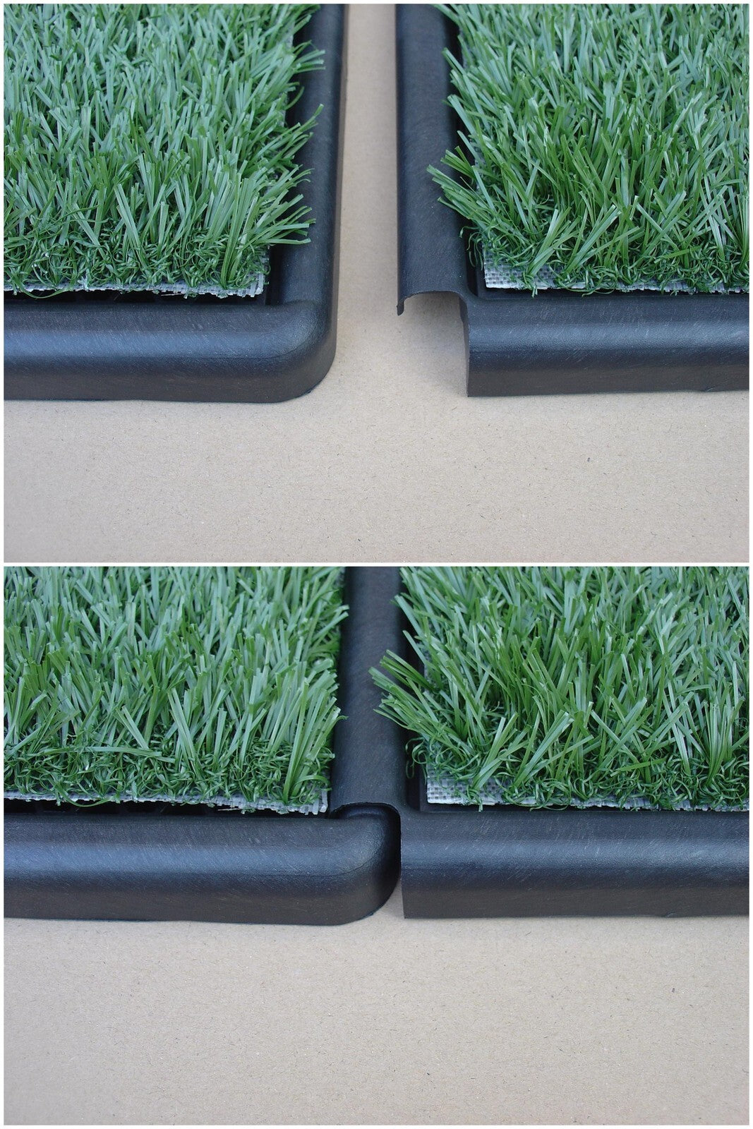 Dog Training Aids: YES4PETS Indoor Dog Puppy Toilet Grass Potty Training Mat Loo Pad 126 x 63 cm