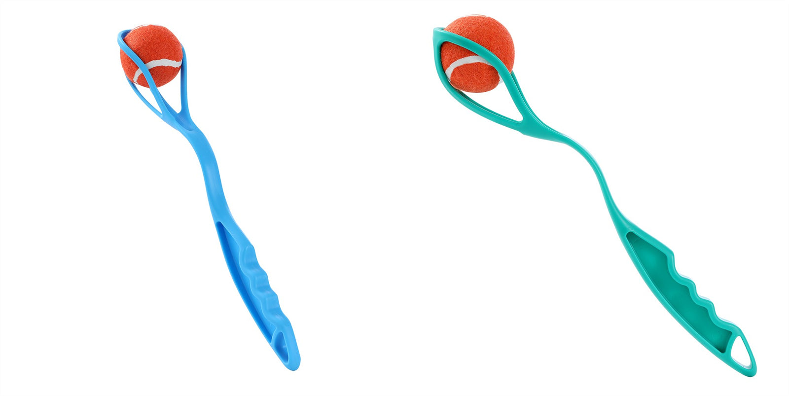 Dog Toys: YES4PETS 4 x Pet Dog Puppy Tennis Ball Launcher Interactive Fetch Toy Thrower