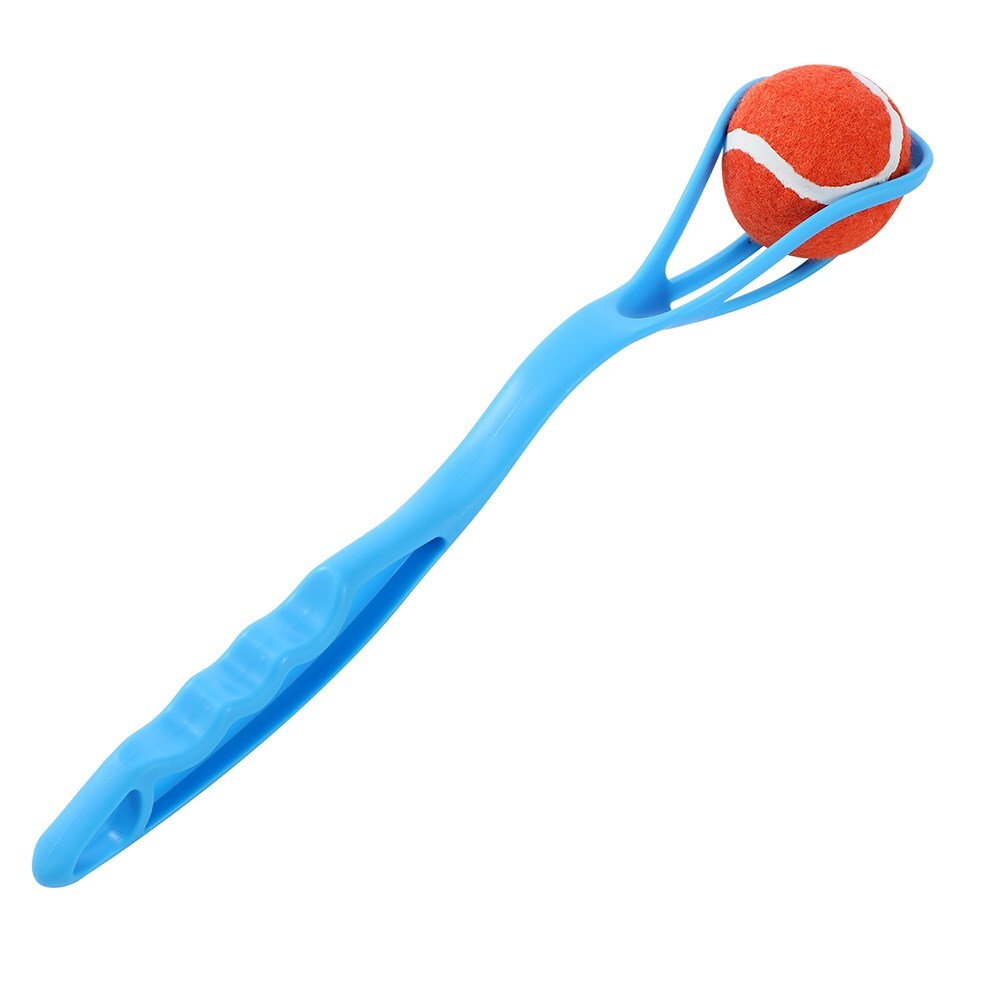 Dog Toys: YES4PETS 4 x Pet Dog Puppy Tennis Ball Launcher Interactive Fetch Toy Thrower