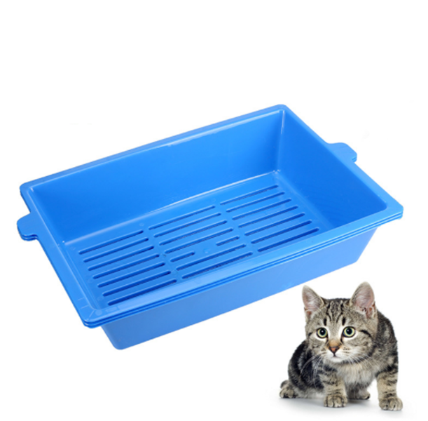 Cat Litter: YES4PETS Lift and Sift Self Cleaning Kitty Litter Trays Cat Litter Tray Toilet Sifting Slotted Trays