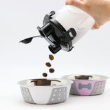 Cat Bowls, Feeders & Waterers: YES4PETS Portable Pet Dog Puppy Cat Drinking Travel Food Water Feeder Bottle
