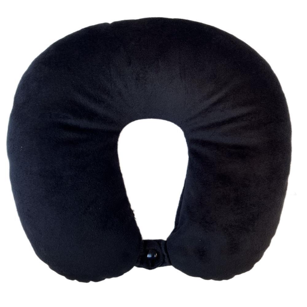 Pillows: 2 X Portable U Shaped Travel Neck Pillow Head Rest Cushion Microbead